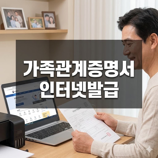 가족관계증명서 인터넷발급