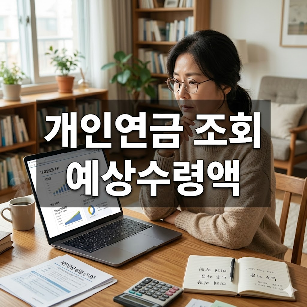 개인연금 조회 예상수령액