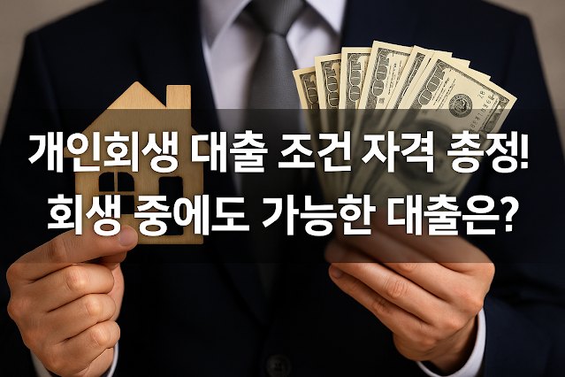 개인회생자 대출 가능 조건
