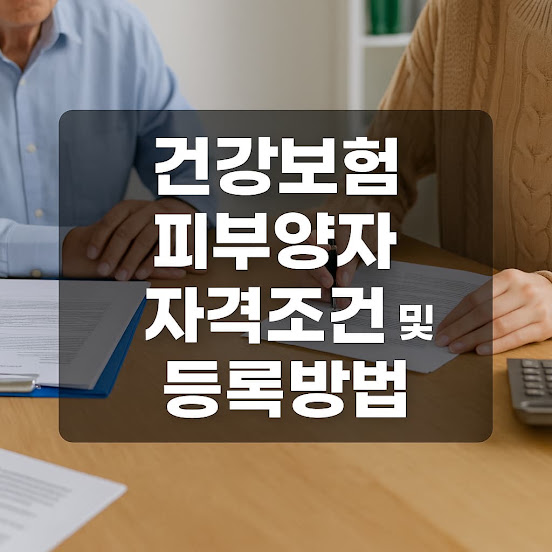 1. 건강보험 피부양자란?