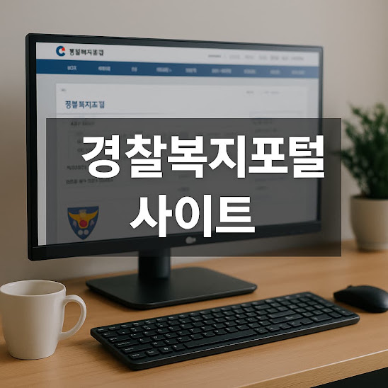 경찰복지포털 사이트 이용 방법 총정리