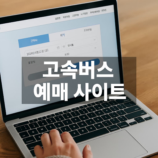 고속버스 예매 사이트 가이드