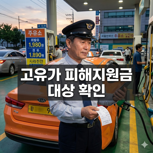 고유가 피해지원금 대상 확인