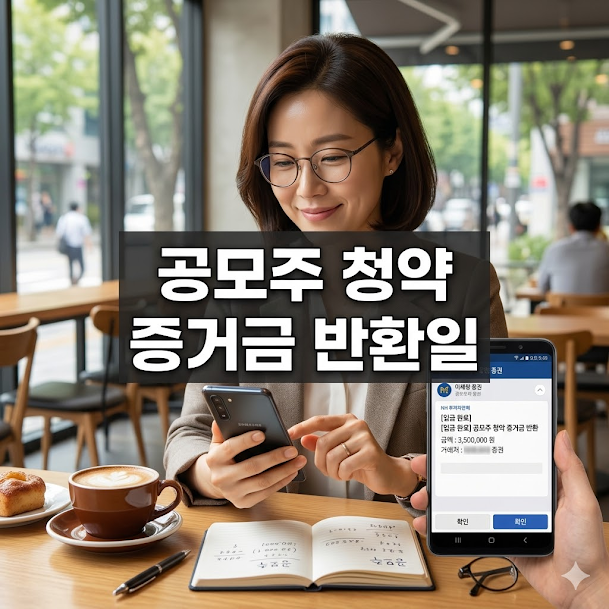 공모주 청약 증거금 반환일