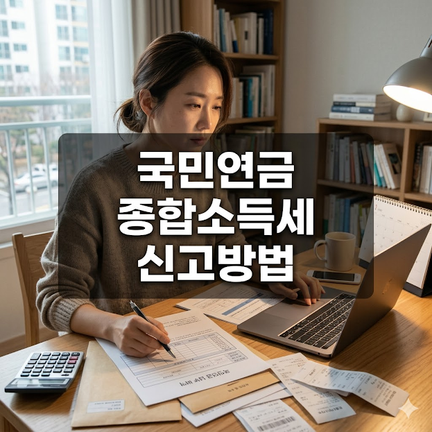국민연금 종합소득세 신고방법