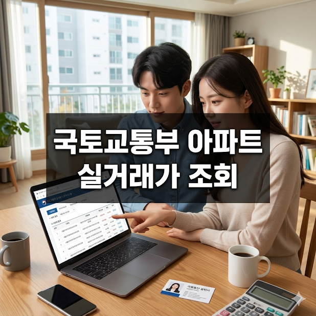 국토교통부 아파트 실거래가 조회
