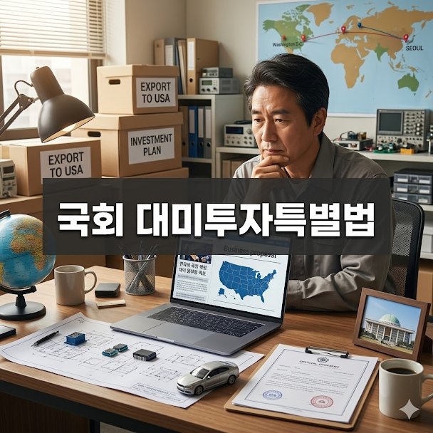 국회 대미투자특별법이 한국 경제에 미칠 영향