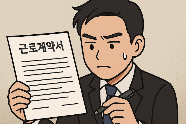 근로계약서 작성법과 주의사항