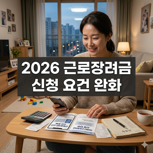 근로장려금 신청 요건 완화