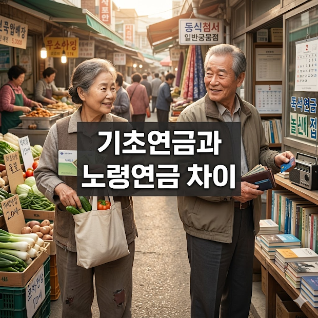 기초연금과 노령연금 차이