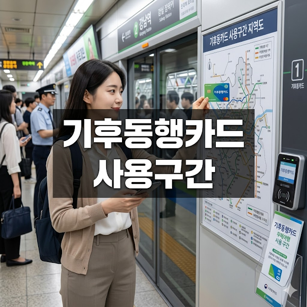 기후동행카드 사용구간