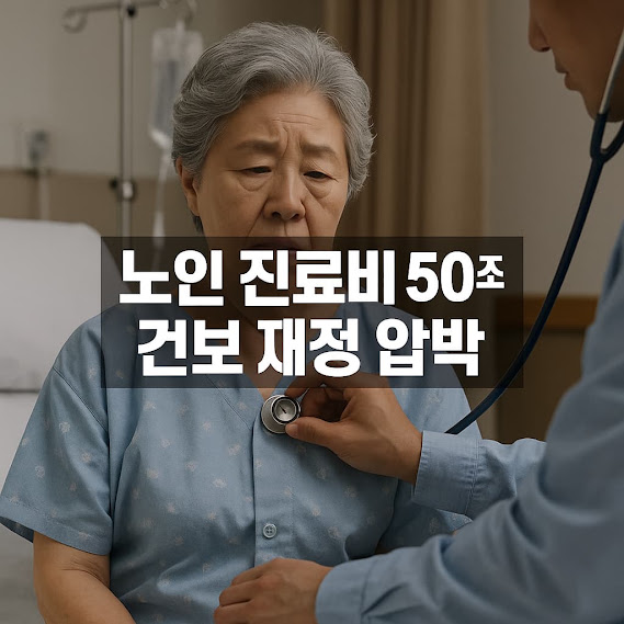 노인 진료비 50조 건보 재정 압박