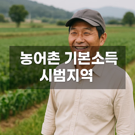 농어촌 기본소득 시범지역 선정