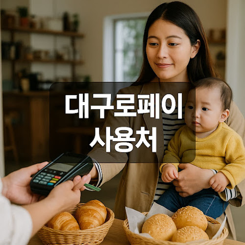 대구로페이 사용처 기본 조건