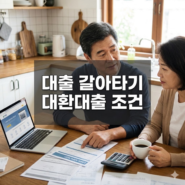 대출 갈아타기 대환대출 조건