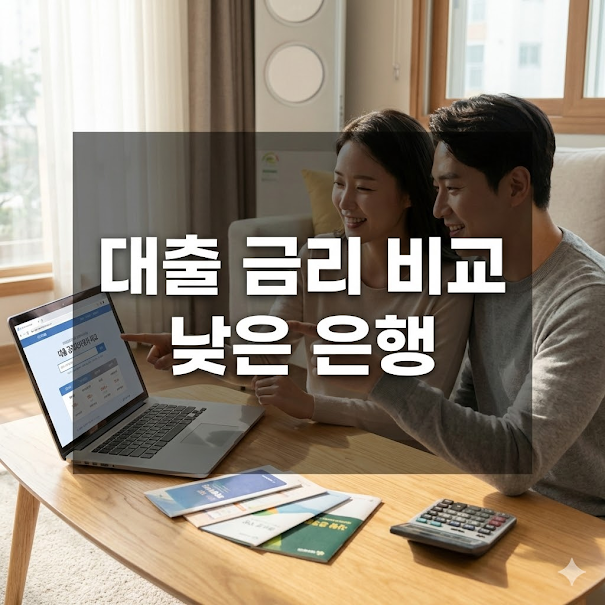 대출 금리 비교 낮은 은행