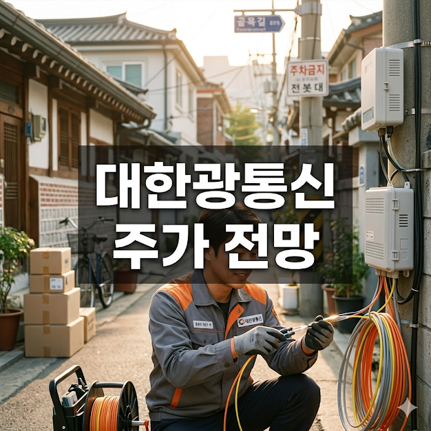 대한광통신 주가 전망