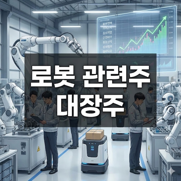로봇 관련주 대장주, AI 시대 투자 전략 공개