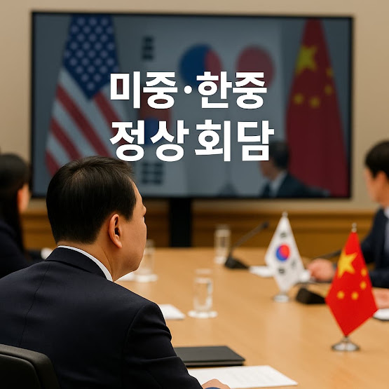 미중·한중 정상회담
