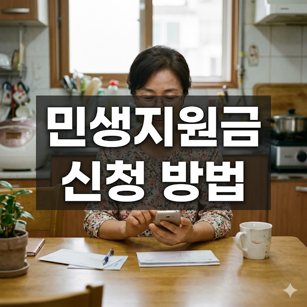 민생지원금 신청 방법