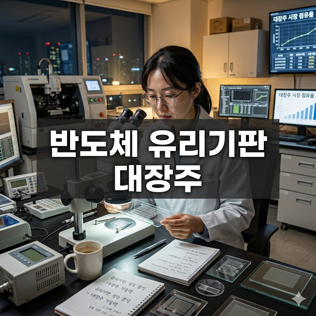 반도체 유리기판 대장주