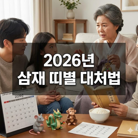 삼재 띠별 대처법