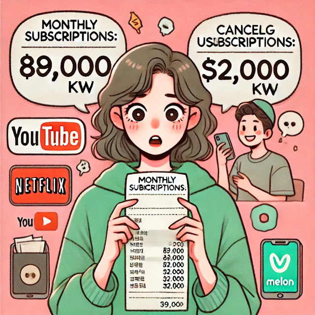 생활비 아끼는 구독 서비스 정리법
