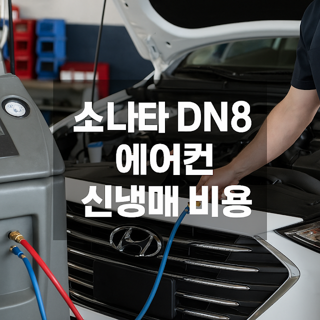 소나타 DN8에 적용된 에어컨 냉매는?