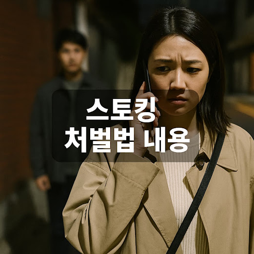 스토킹 처벌법 주요 내용