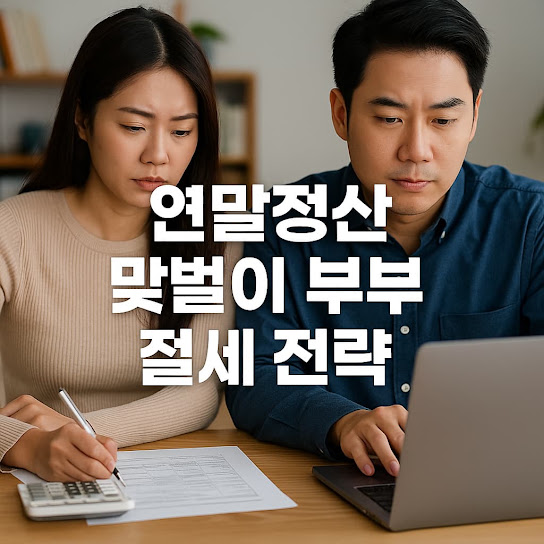 연말정산 맞벌이 부부 절세 전략