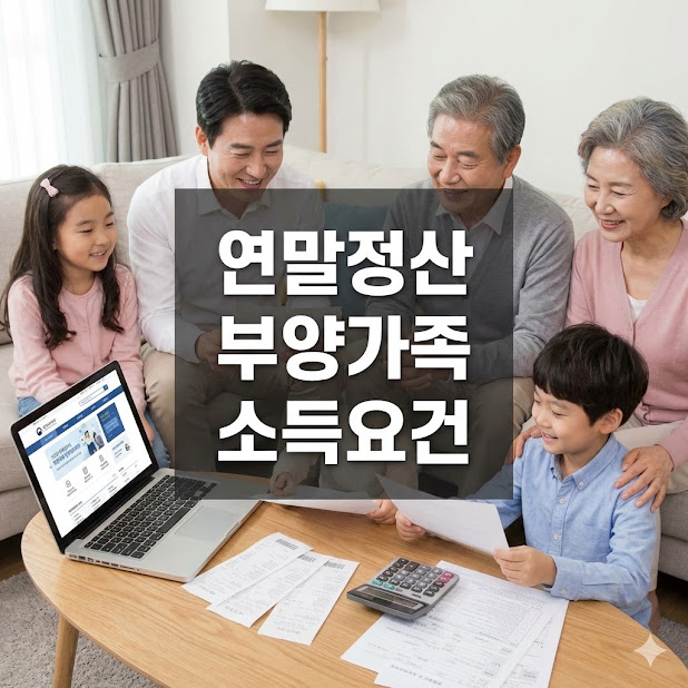 연말정산 부양가족 소득요건