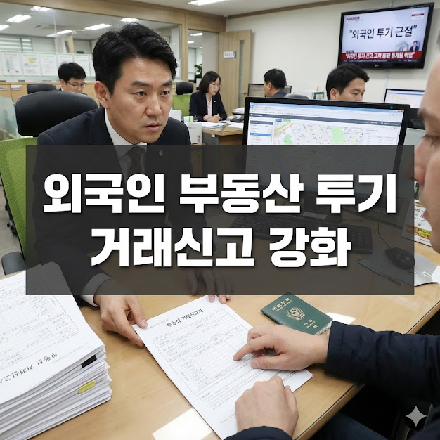 외국인 부동산 투기 거래신고 강화, 개정안 가이드