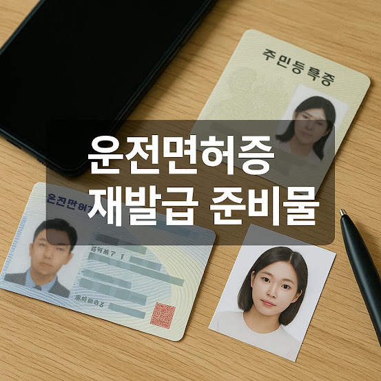 운전면허증 재발급 언제 필요할까?