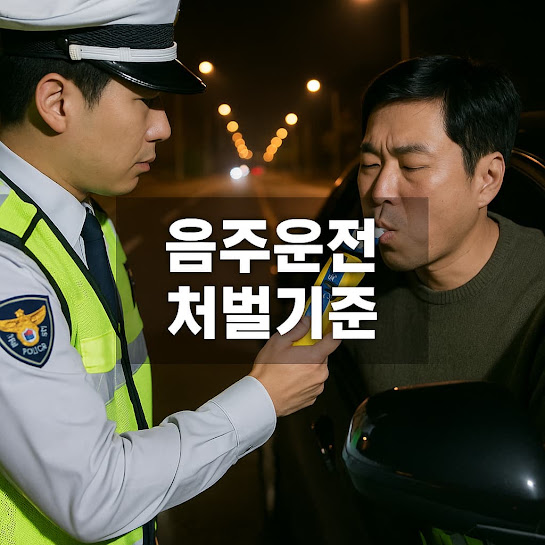 음주운전 처벌기준