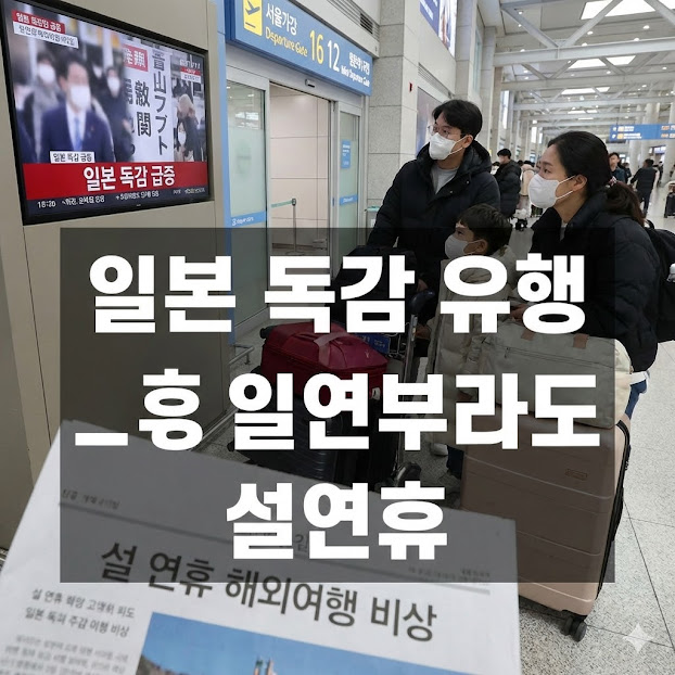 일본 독감 유행 설연휴 여행 전 꼭 알아야 할 모든 것
