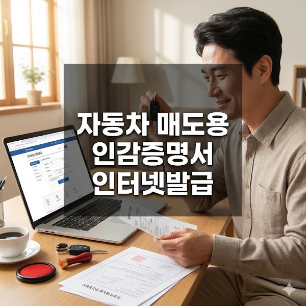 자동차 매도용 인감증명서 인터넷발급