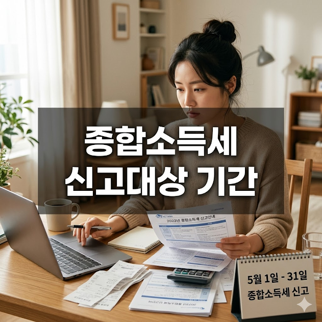 종합소득세 신고대상 기간