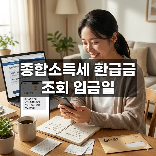 종합소득세 환급금 조회 입금일