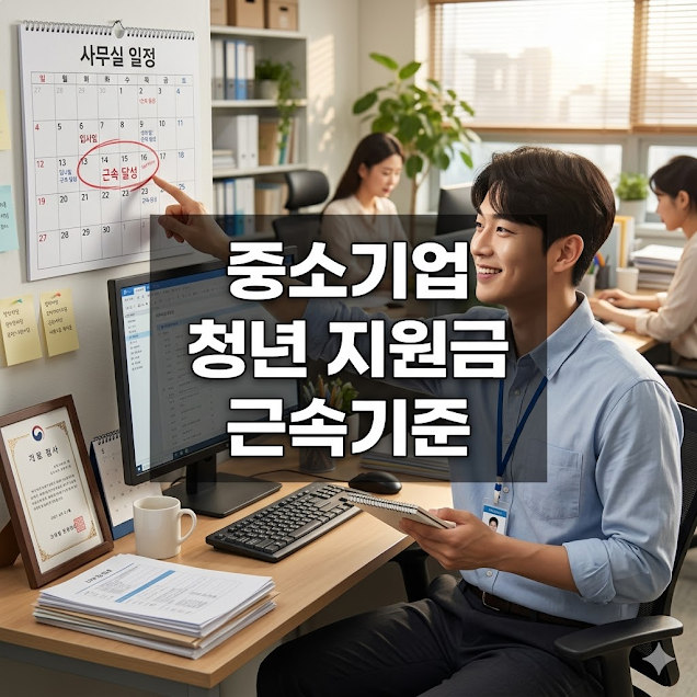 중소기업 청년 지원금 근속기준