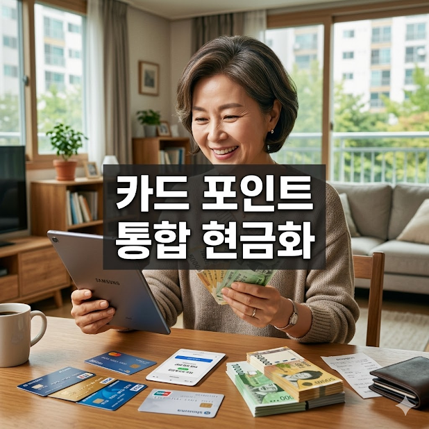 카드 포인트 통합 현금화, 5분 만에 현금으로 바꾸는 법