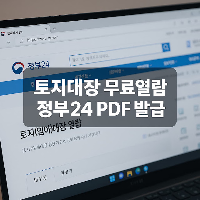 1. 토지대장이란?