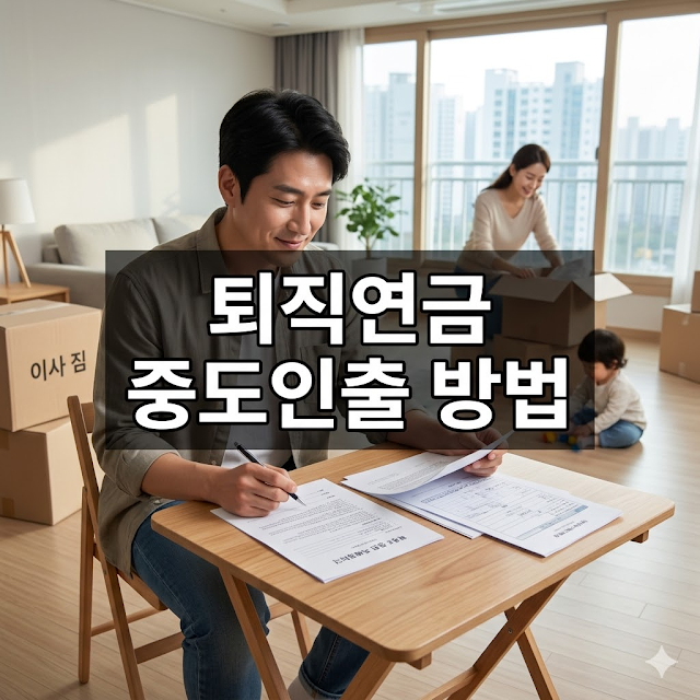 퇴직연금 중도인출 방법, 조건부터 세금까지 정리