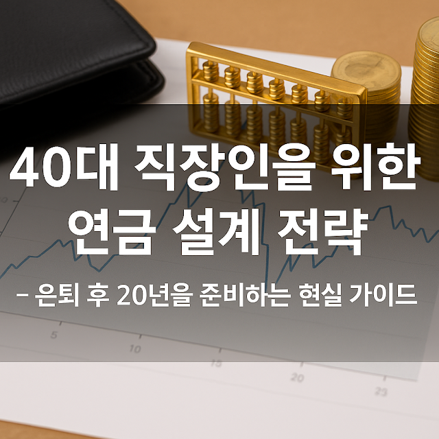 40대 직장인을 위한 연금 설계 전략