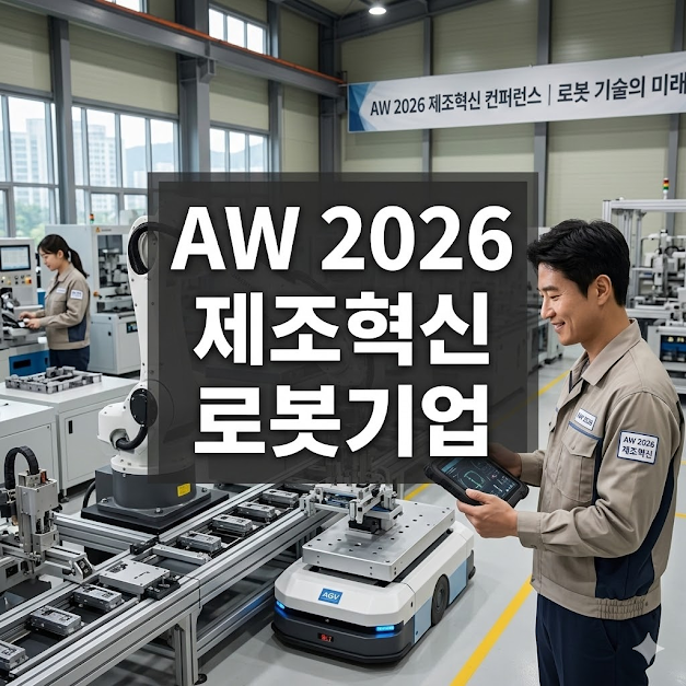 AW 2026 제조혁신 로봇기업