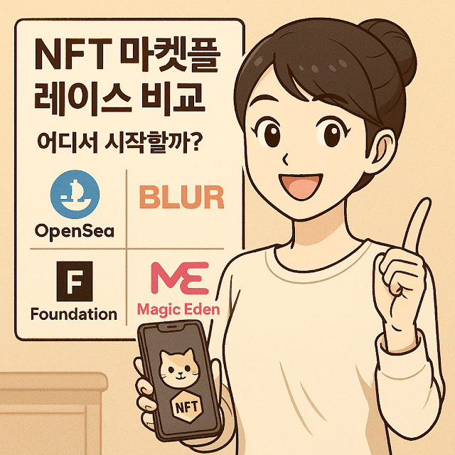 NFT 마켓플레이스 비교 어디서 시작할까