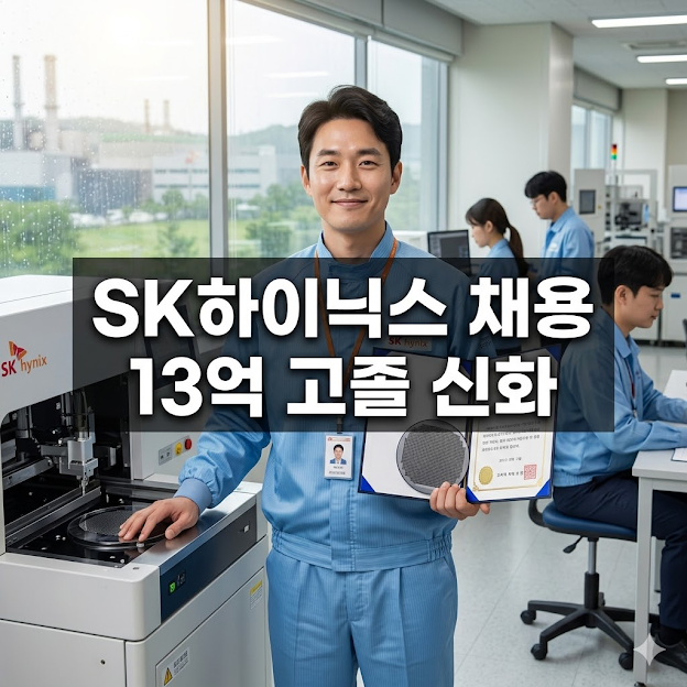 SK하이닉스 채용 13억 고졸 신화