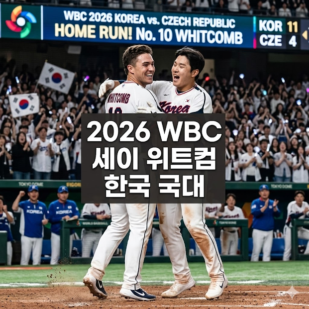 2026 WBC 세이 위트컴 그의 모든 것과 한국 국대
