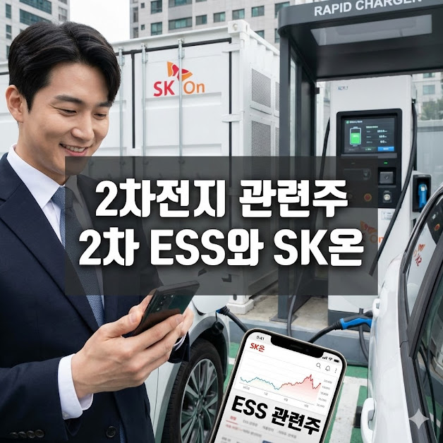 2차전지 관련주 2차 ESS와 SK온의 미래 전략 완전 정복