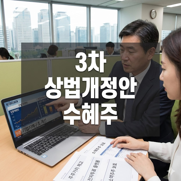 3차 상법개정안 수혜주 발굴 및 현명한 투자 가이드
