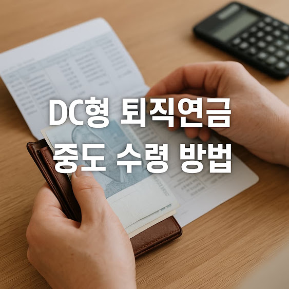 DC형 퇴직연금 중도 수령방법 – 조건, 절차, 세금까지 가이드